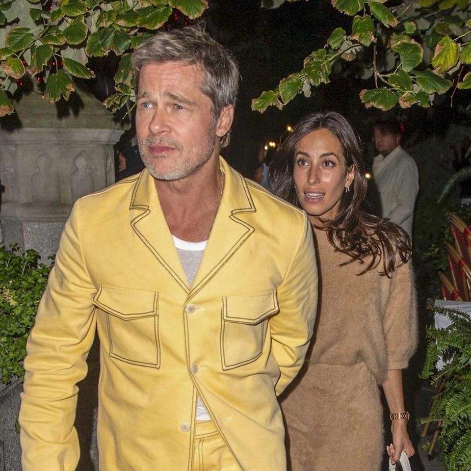Brad Pitt und Ines de Ramon