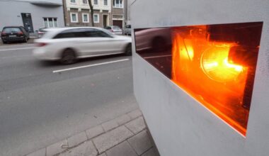 Hier kontrolliert die Stadt die Geschwindigkeit