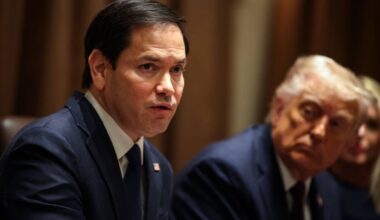 Rubio drängt auf Frieden und spricht Drohung aus