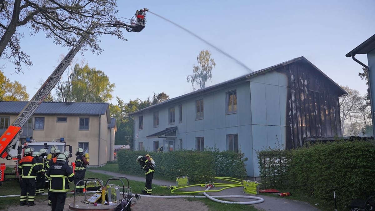 Geflüchtetenheim in Langenhorn in Flammen – alle Infos!