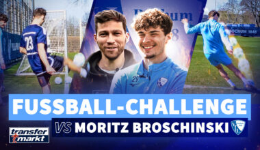VfL Bochum: Fußball-Challenge mit Moritz Broschinski vs. Transfermarkt