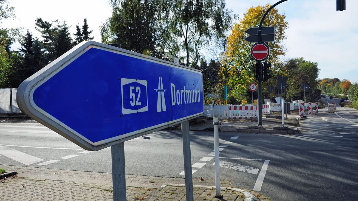 Autobahn bei Essen gesperrt ab 16. Mai in beide Richtungen