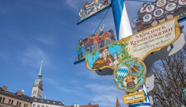 Maibäume und Feste rund um den Feiertag