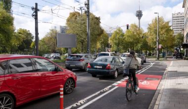 Immer weniger Menschen fahren Auto und mit der Rheinbahn