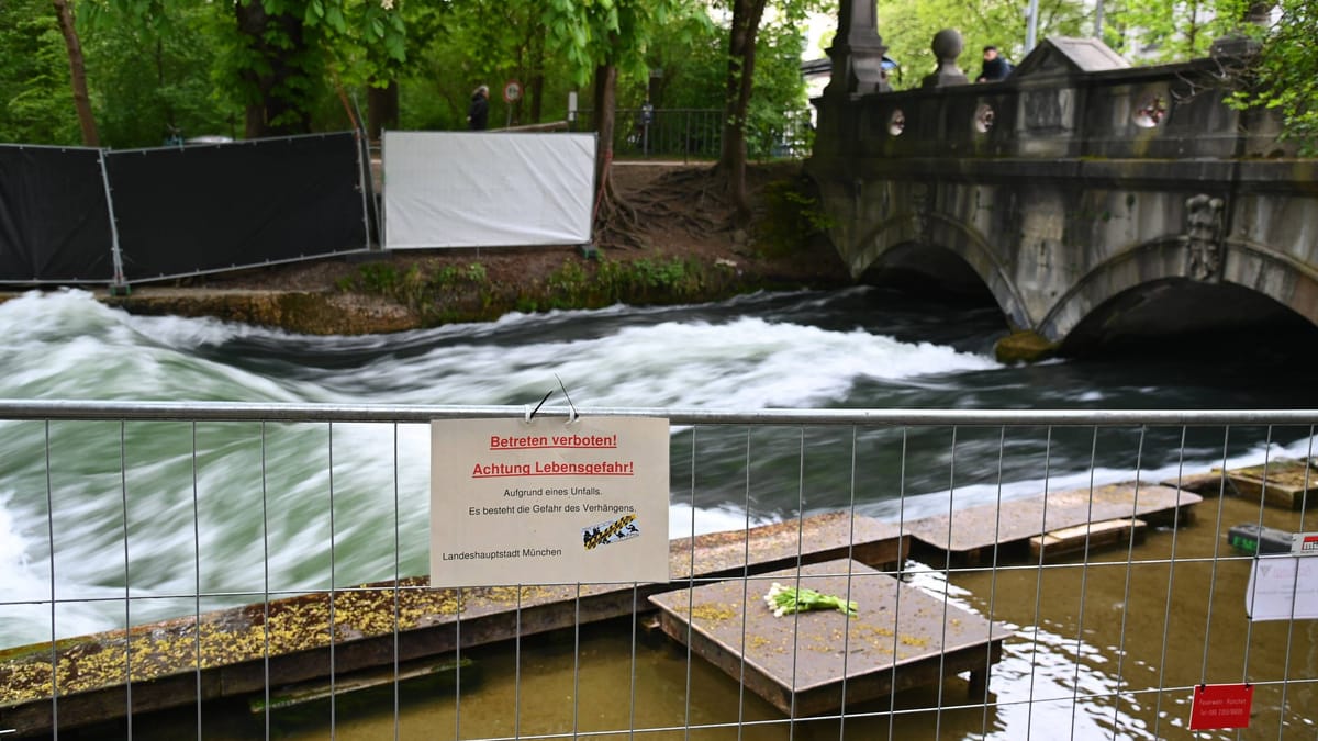 Wasser wird zur Ursachen-Ermittlung abgesenkt