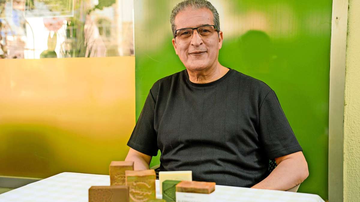 Seit mehr als 20 Jahren: Bassam Al Machout importiert die Aleppo-Seife nach Stuttgart - KRZ Plus