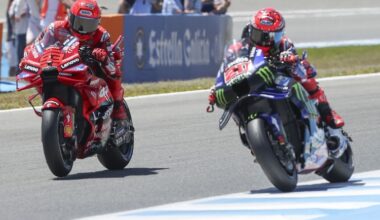 Marc Marquez kämpfte sich an Fabio Quartararo vorbei – und zum Sieg