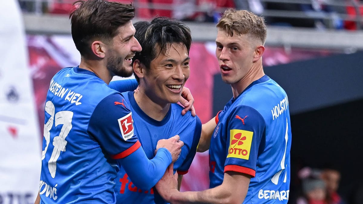In dieser Statistik ist Holstein Kiel europäische Spitze