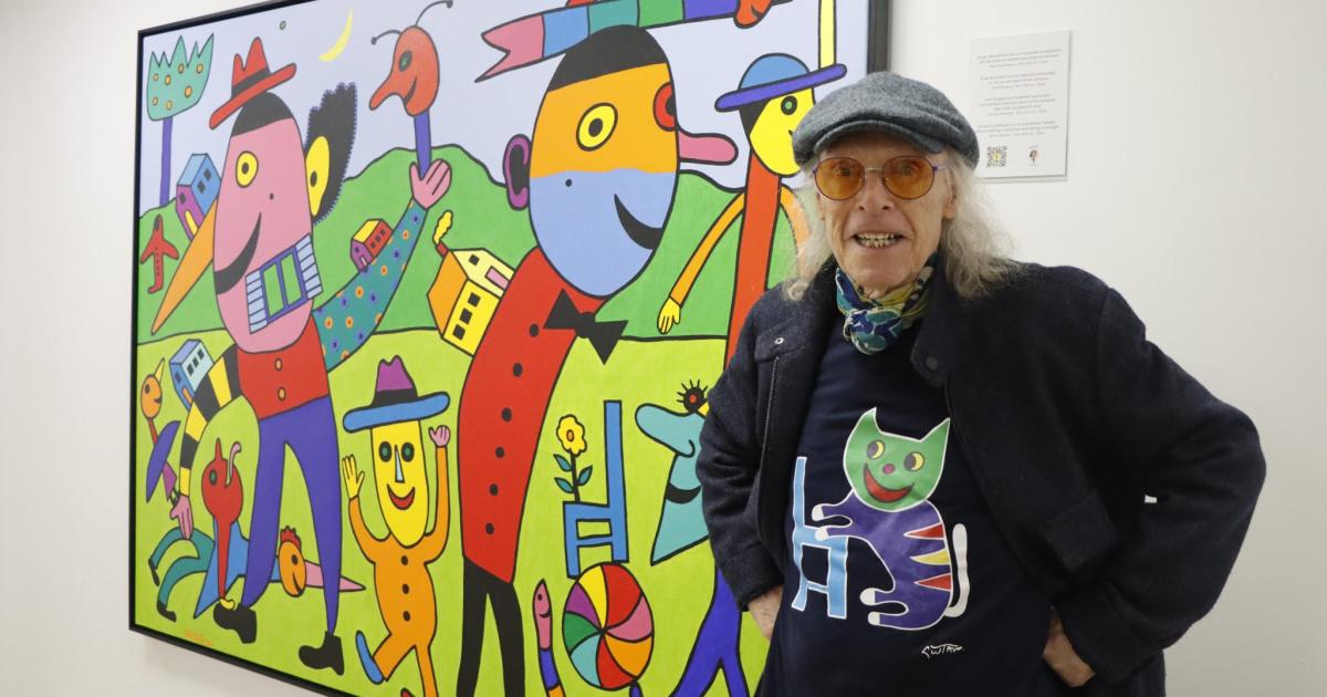 Gustavo feiert 86. Geburtstag mit einer künstlerischen Zeitreise in seiner Galerie auf Mallorca