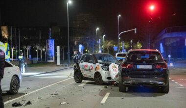 Illegales Rennen in Düsseldorf: Unbeteiligter Pizza-Bote schwer verletzt | Regional