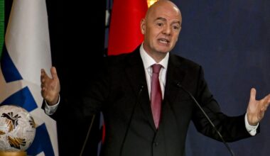 Gianni Infantino gab Auskunft über die Frauen-WM (KHALED DESOUKI)