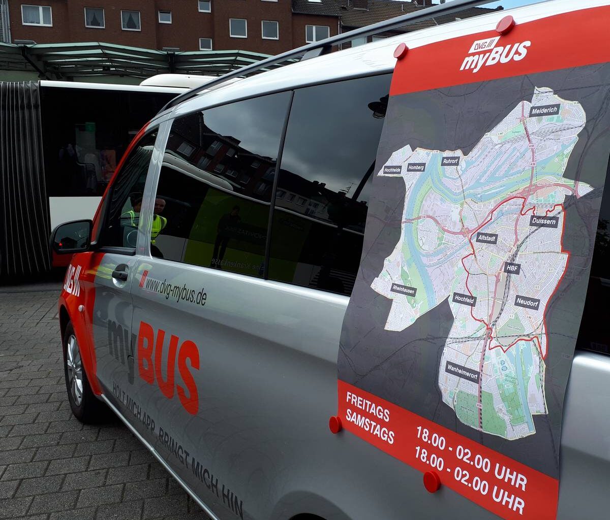 myBUS-Nachfrage in Duisburg 2024 weiter gestiegen