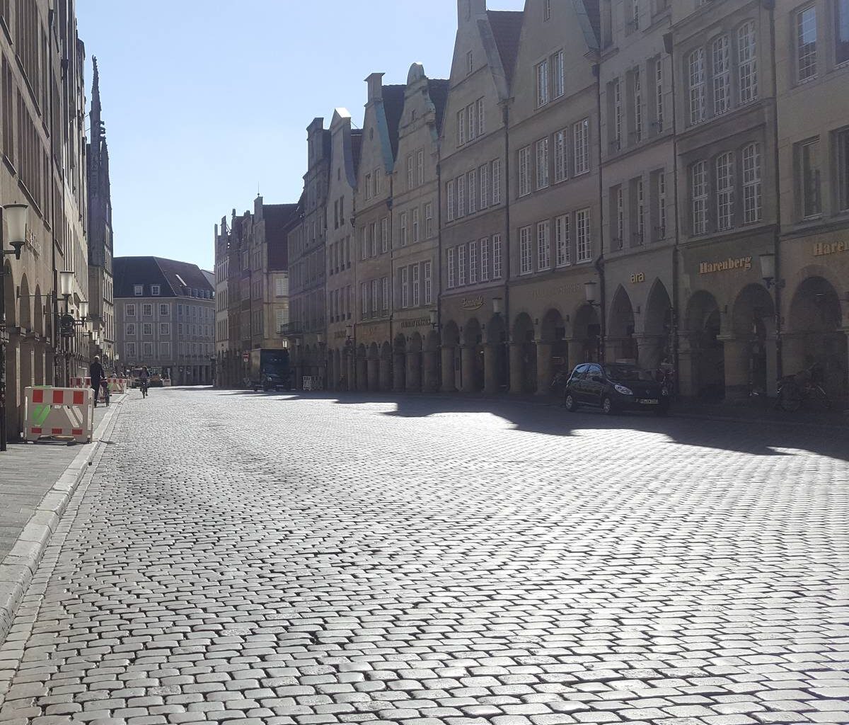 Münster: Pflaster hält noch lange