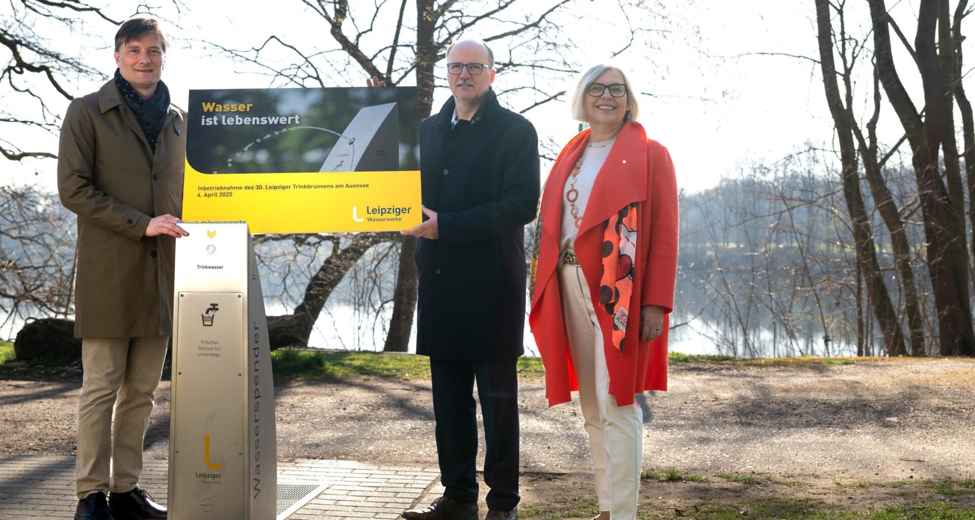 Wasserwerke nahmen den 30. Leipziger Trinkbrunnen in Betrieb · Leipziger Zeitung