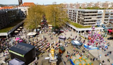 Neustädter Frühling am Goldenen Reiter