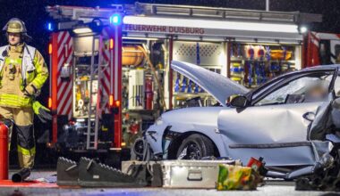 Zwei Tote: Horror-Crash auf der A59 bei Duisburg