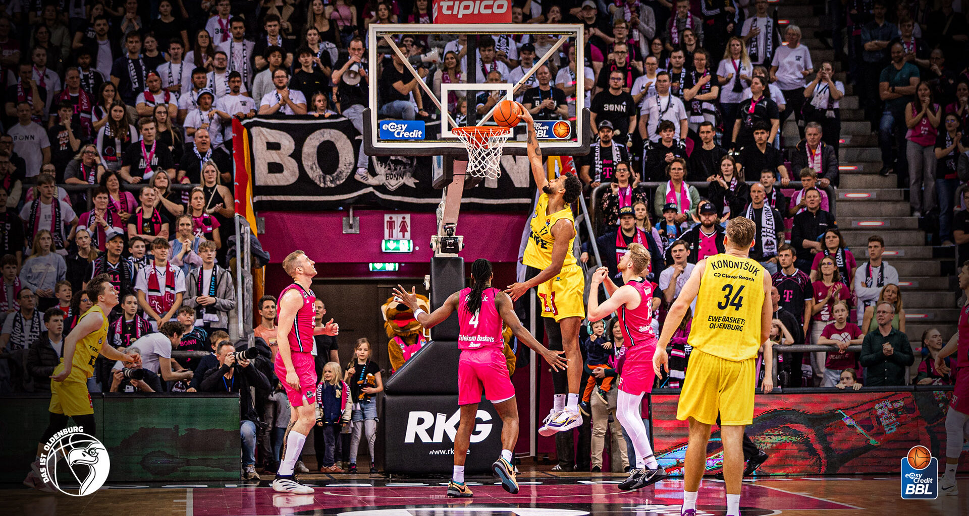 EWE Baskets Oldenburg - Gametime - Spielberichte - Spielbericht - Telekom Baskets Bonn - EWE Baskets Oldenburg 81:76