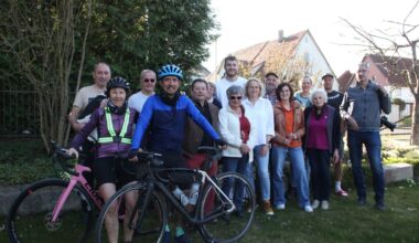 Mit dem Fahrrad von Frankreich nach Westerheim