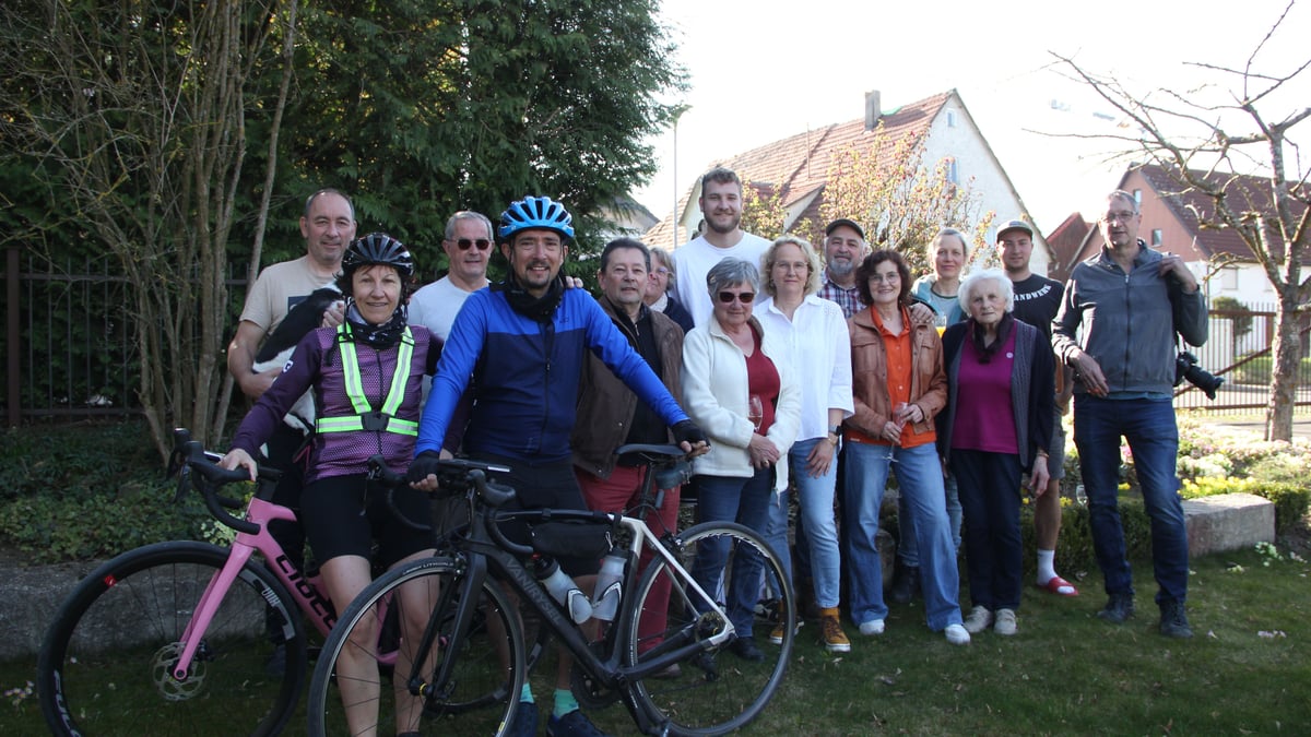 Mit dem Fahrrad von Frankreich nach Westerheim