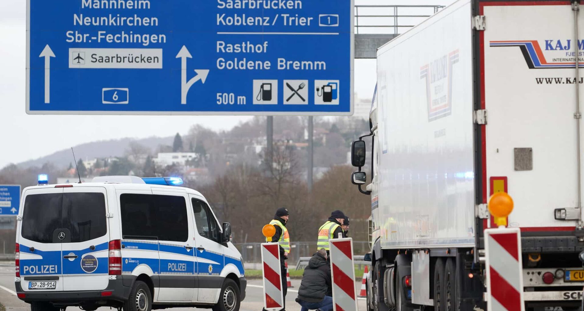 Grenzkontrollen zu Frankreich und Luxemburg bleiben bestehen