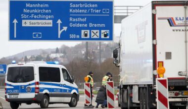 Grenzkontrollen zu Frankreich und Luxemburg bleiben bestehen