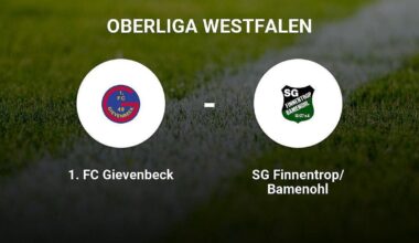 Enger Ausgang für SG Finnentrop/Bamenohl gegen 1. FC Gievenbeck