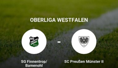 SC Preußen Münster II setzt sich durch gegen SG Finnentrop/Bamenohl