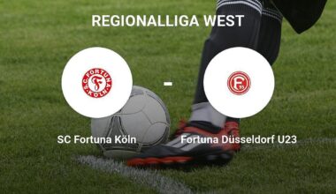 Fortuna Düsseldorf U23 bietet SC Fortuna Köln Paroli