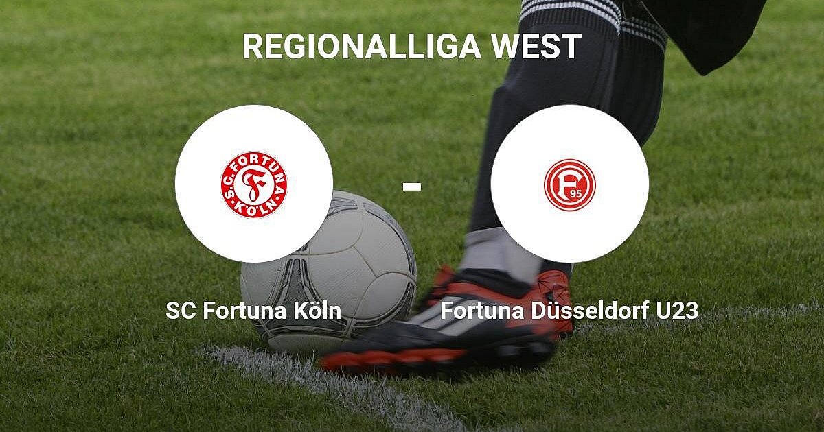 Fortuna Düsseldorf U23 bietet SC Fortuna Köln Paroli
