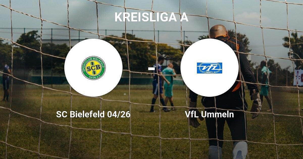 SC Bielefeld 04/26 im Match gegen VfL Ummeln deutlich dominierend