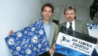 Arminias 1990er: Die „Neureichen aus Bielefeld“ spazieren in die Bundesliga | DSC Arminia Bielefeld