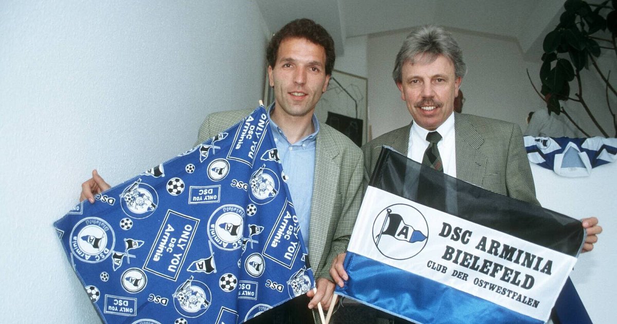 Arminias 1990er: Die „Neureichen aus Bielefeld“ spazieren in die Bundesliga | DSC Arminia Bielefeld
