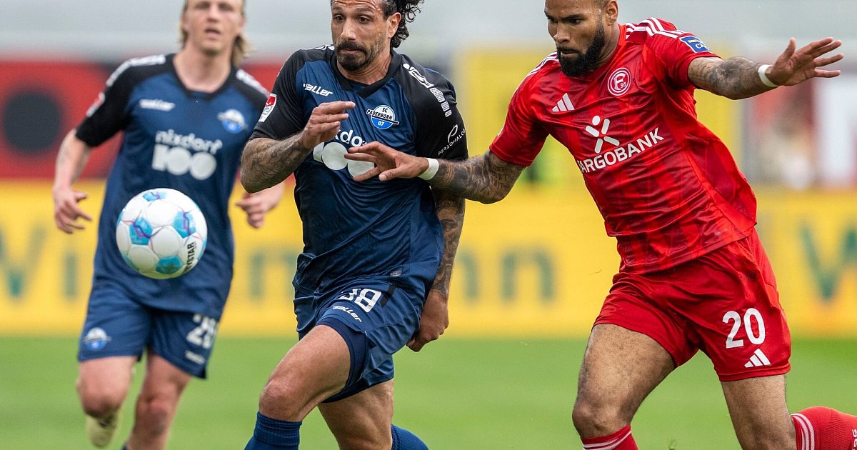 SC Paderborn verpatzt Chance auf Rang drei: Fortuna Düsseldorf gewinnt