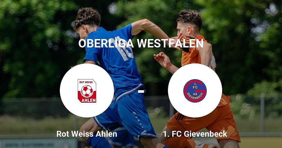 Knappe Niederlage für 1. FC Gievenbeck gegen Rot Weiss Ahlen