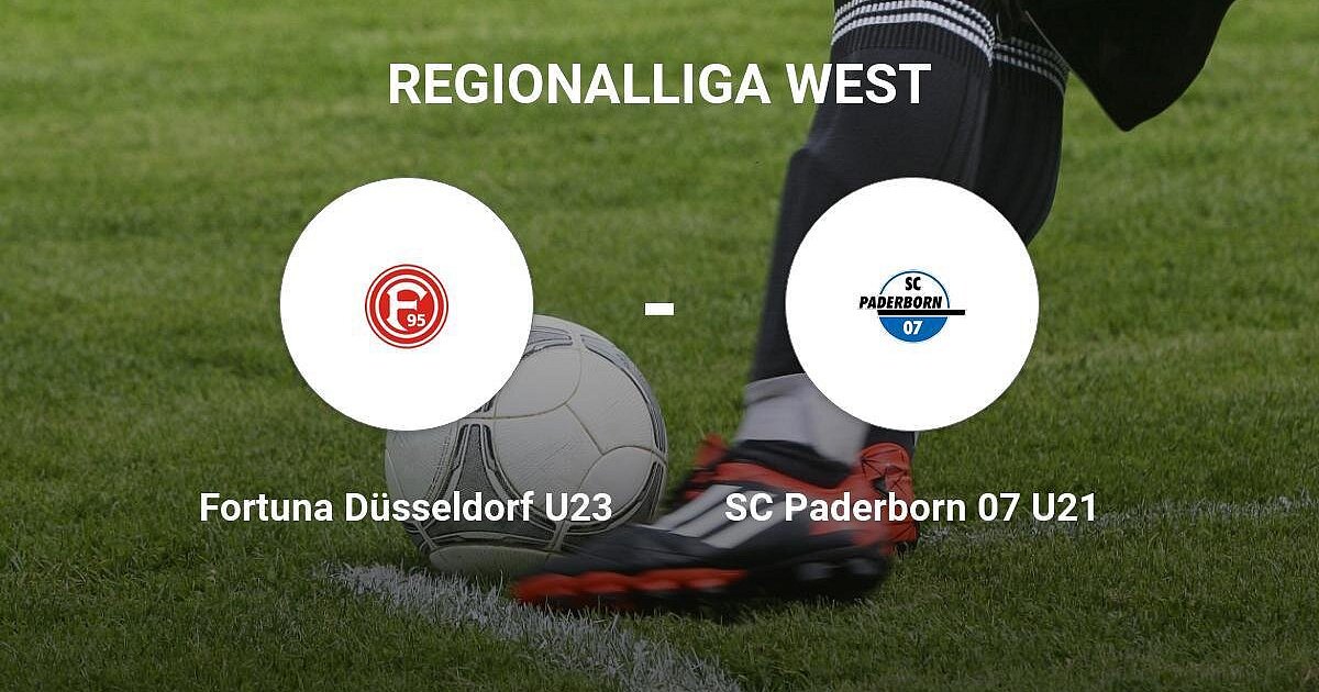 Sieg für Fortuna Düsseldorf U23 gegen SC Paderborn 07 U21
