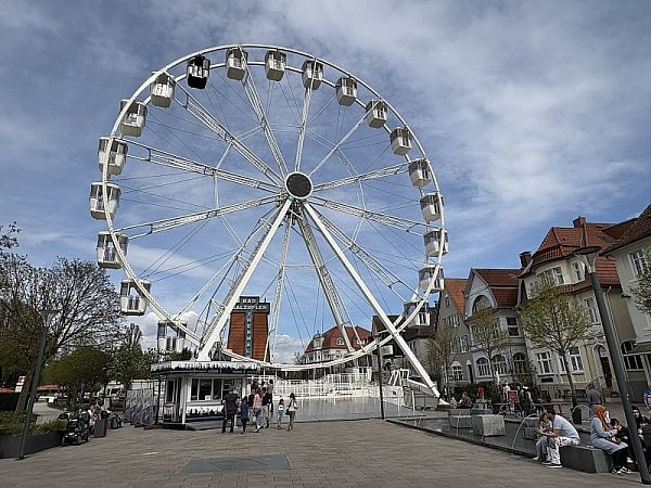 Das Riesenrad am Schliepsteiner Tor. - © Jan Schillmann