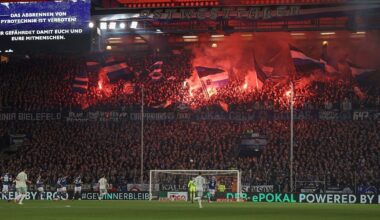 Arminia Bielefeld muss Strafe für Pyrotechnik zahlen | DSC Arminia Bielefeld