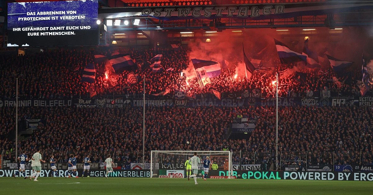 Arminia Bielefeld muss Strafe für Pyrotechnik zahlen | DSC Arminia Bielefeld