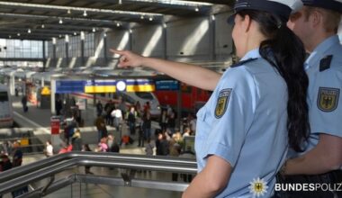 Bundespolizeidirektion München: Mann belästigt im ICE Sitznachbarin sexuell
