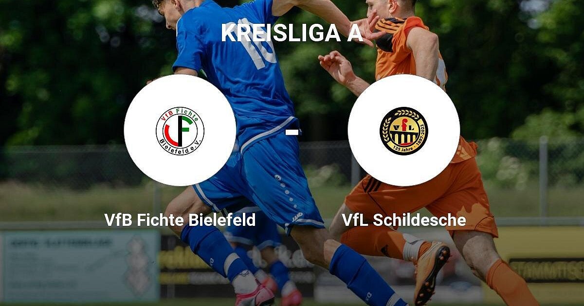 VfL Schildesche ergibt sich dem VfB Fichte Bielefeld