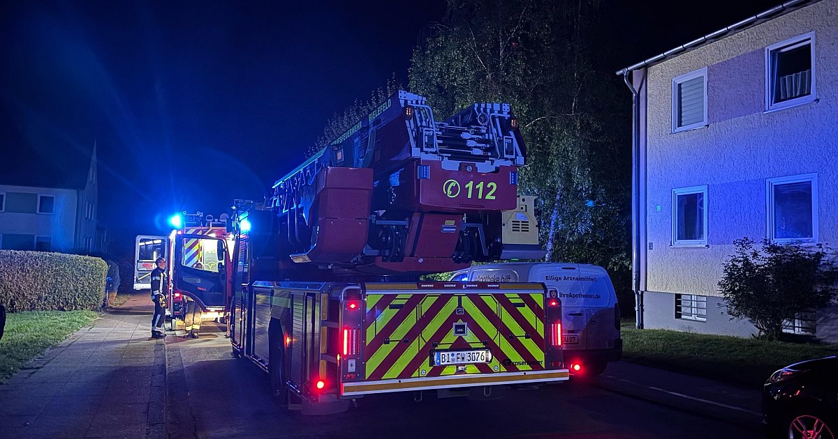 Angebranntes Essen: Bielefelder Wohnung nach Küchenbrand unbewohnbar