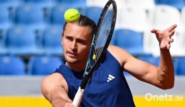 Tennis-Ass Fritz sagt für München ab - Zverev im Training