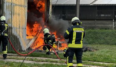 Halbe Million Euro Schaden nach Brand bei Biogasanlage