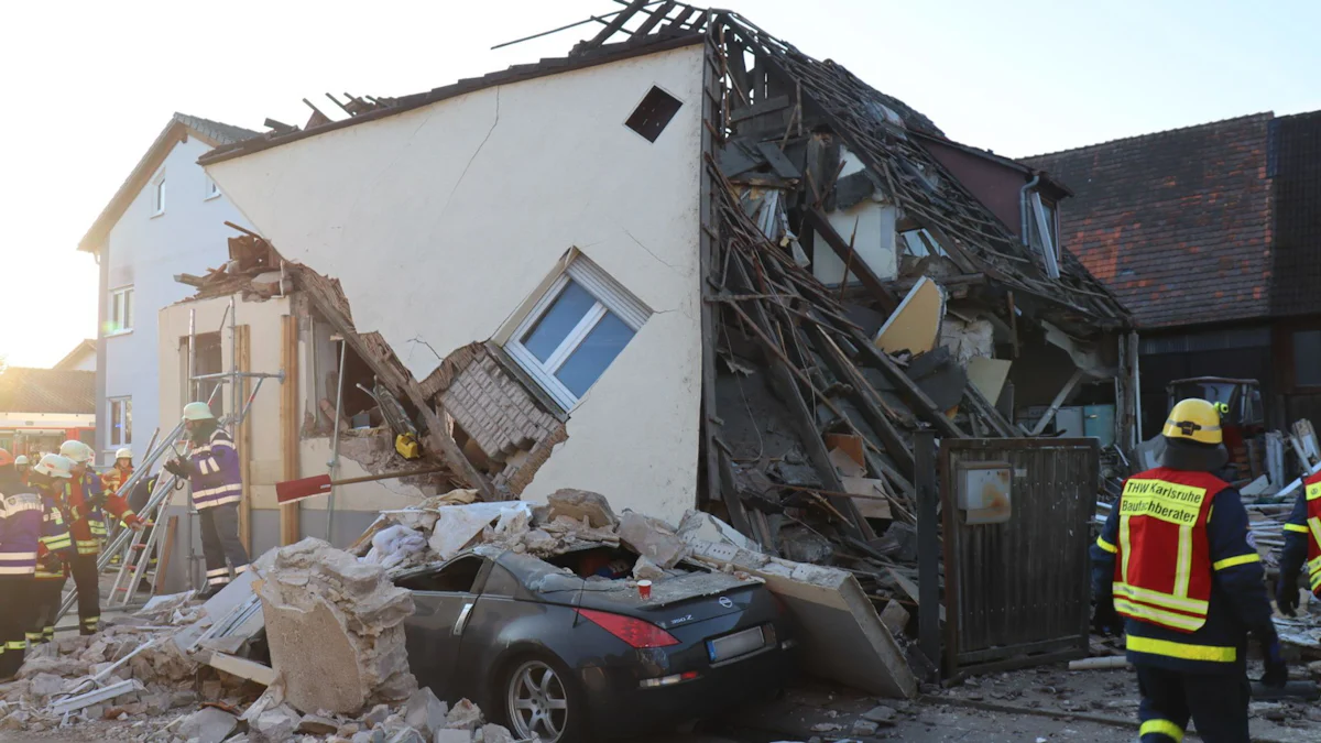 Ursache geklärt - Selbstgebaute Gasheizung führte zu Explosion in Stutensee - Panorama