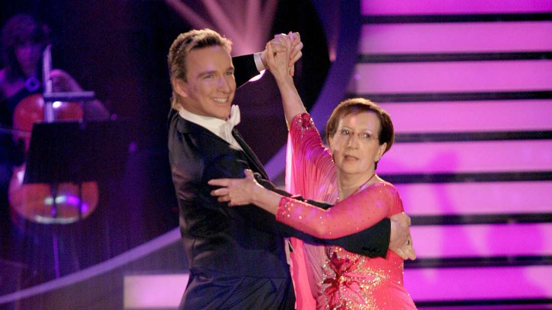 Politikerin Heide Simonis (†80) und Profitänzer Hendrik Höfken in der ersten Staffel von „Let‘s Dance“ (2006)