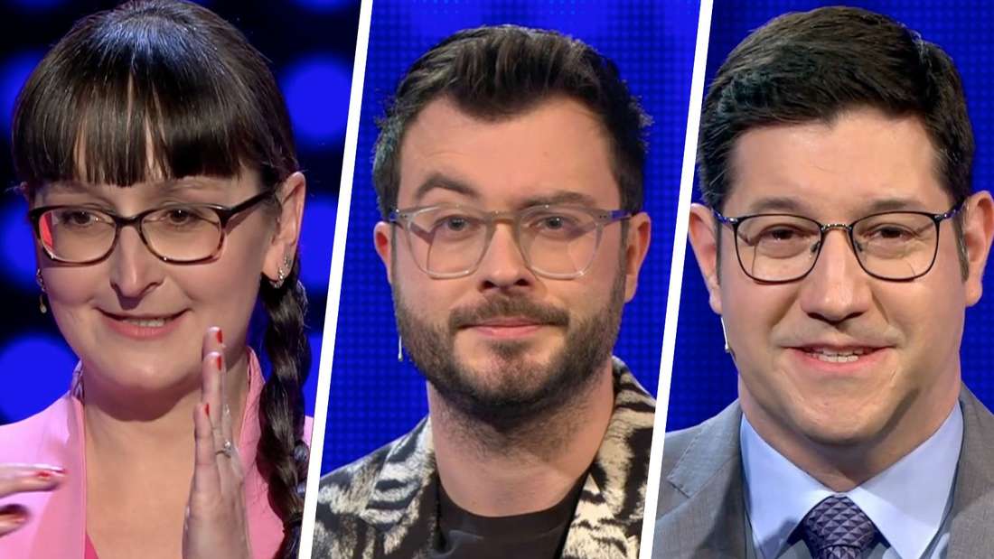 Drei Jäger von „Gefragt – gejagt“ Annegret Schenkel, Sebastian Kussmann und Sebastian Jacoby