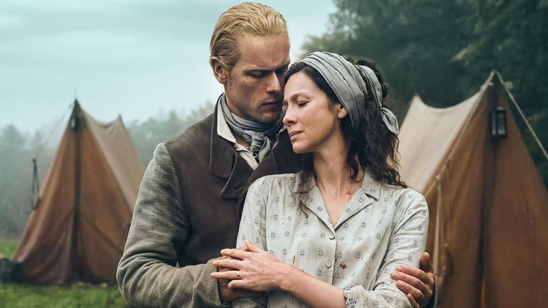 Sam Heughan und Caitriona Balfe in „Outlander“