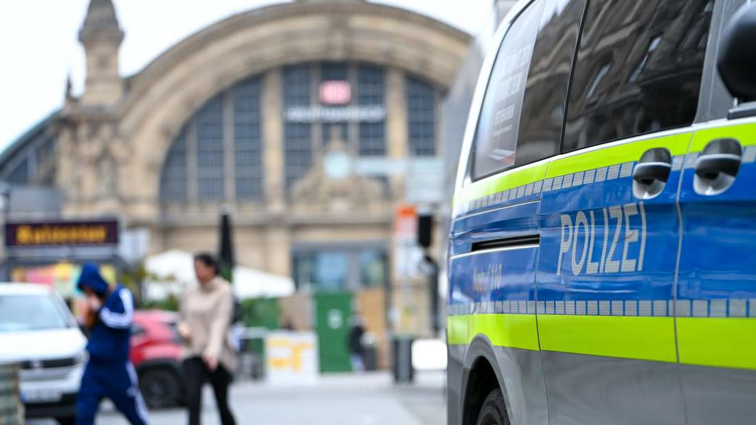 Die Polizei zeigt im Frankfurter Bahnhofsviertel viel Präsenz