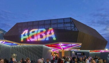 Die Arena in London. Im ersten Jahr kamen eine Million Besucher. Die Show will expandieren.