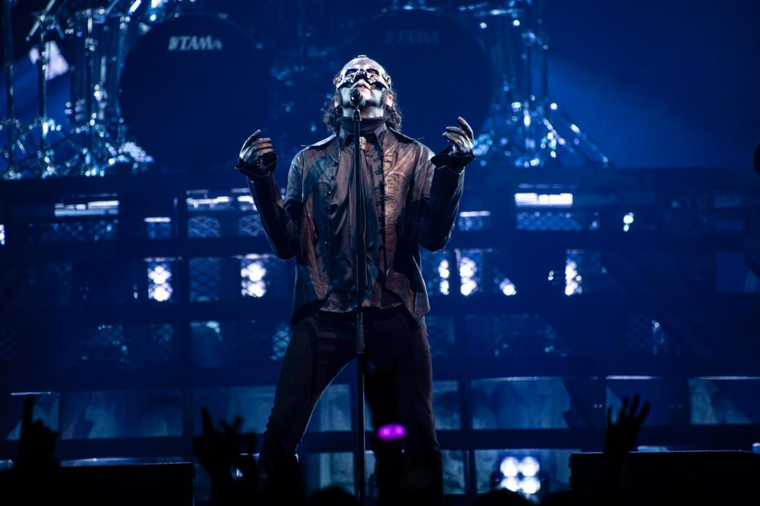 Ghost bei einem Konzert am 19. April in der O2 Arena in London.